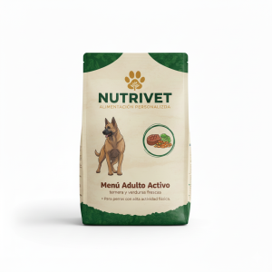 Menú Adulto Activo (ternera y verduras frescas)