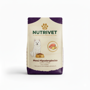 Menú Hipoalergénico (salmón y patata) – sin cereales